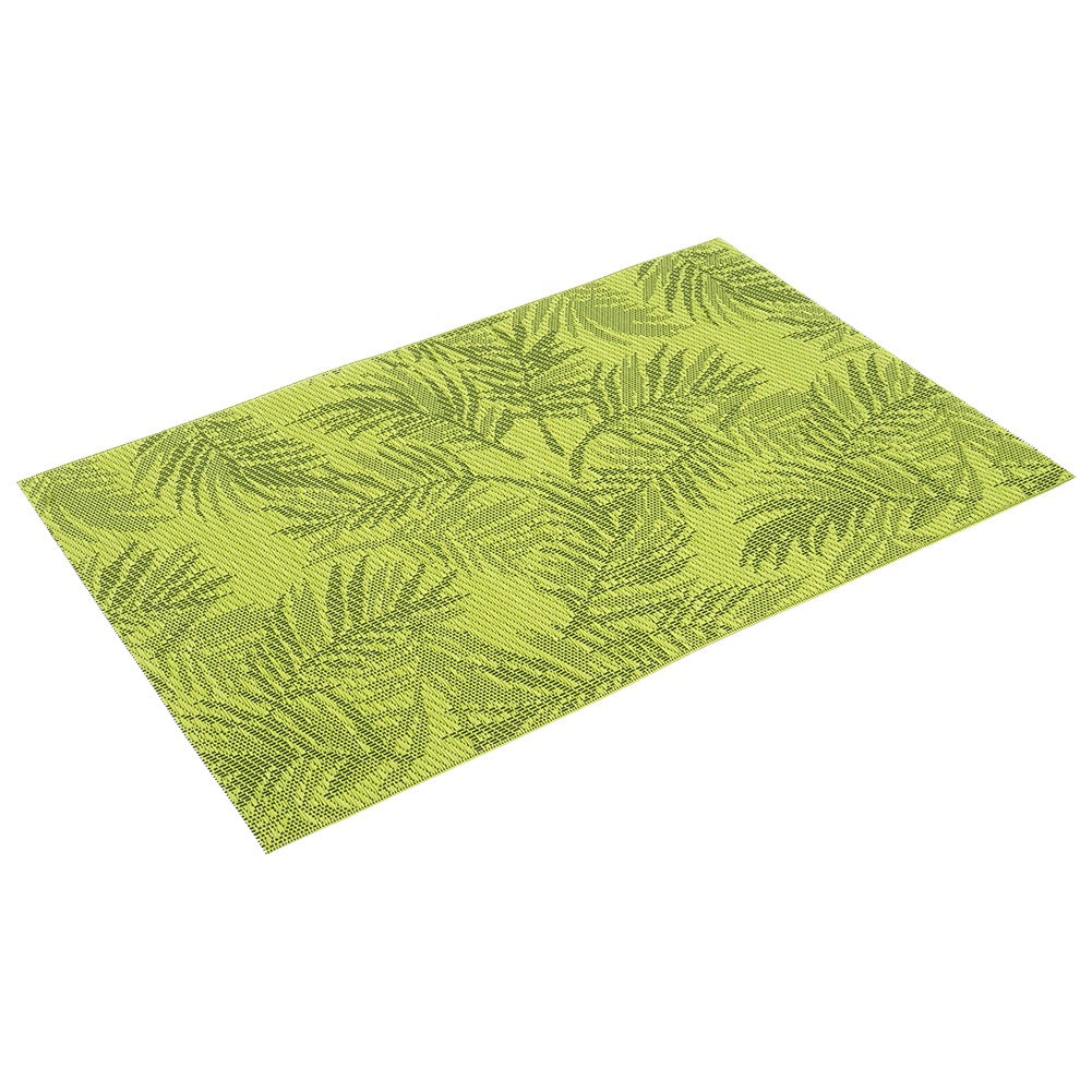 Table mat green 45x30 cm