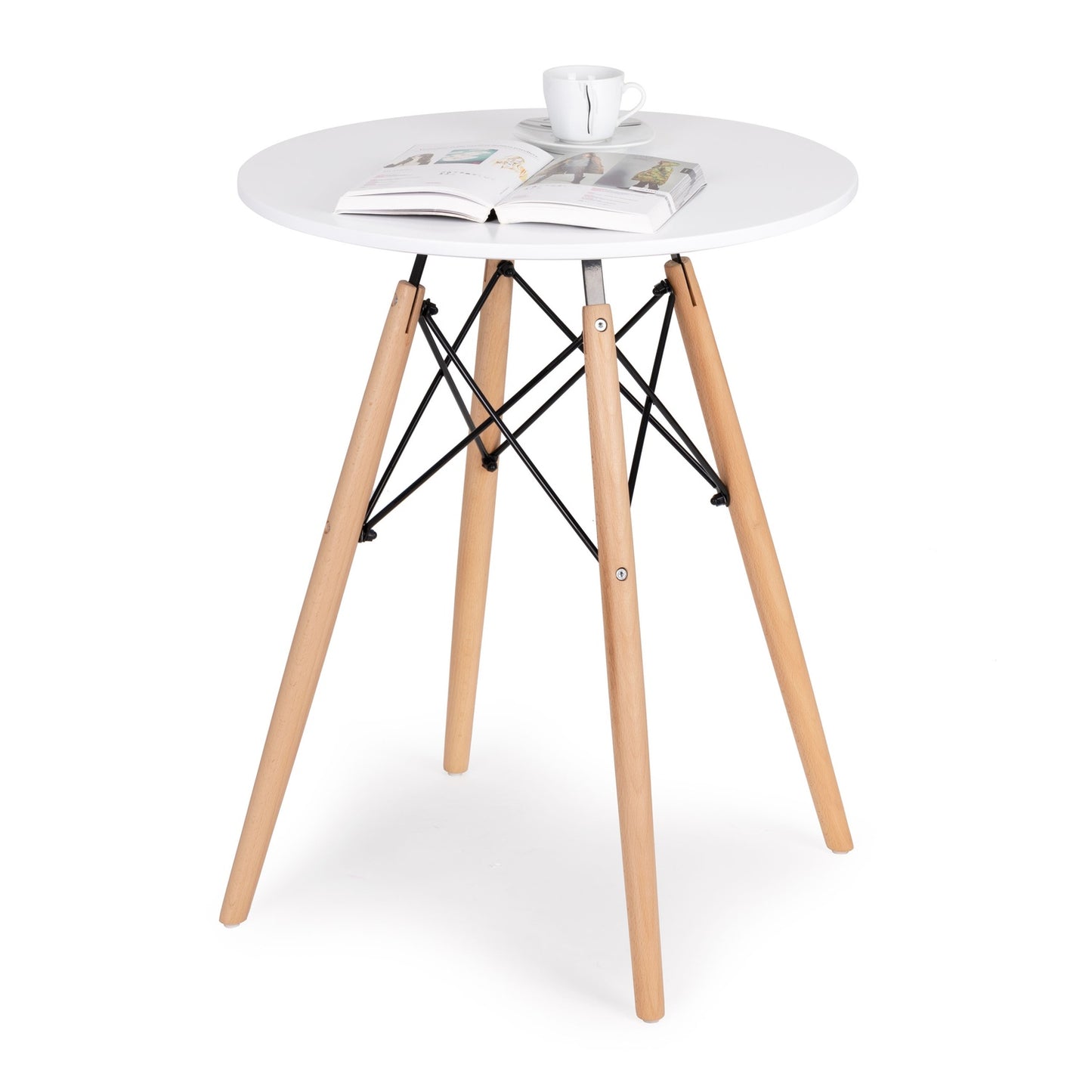 Table modern table for dining room living room kitchen 60cm