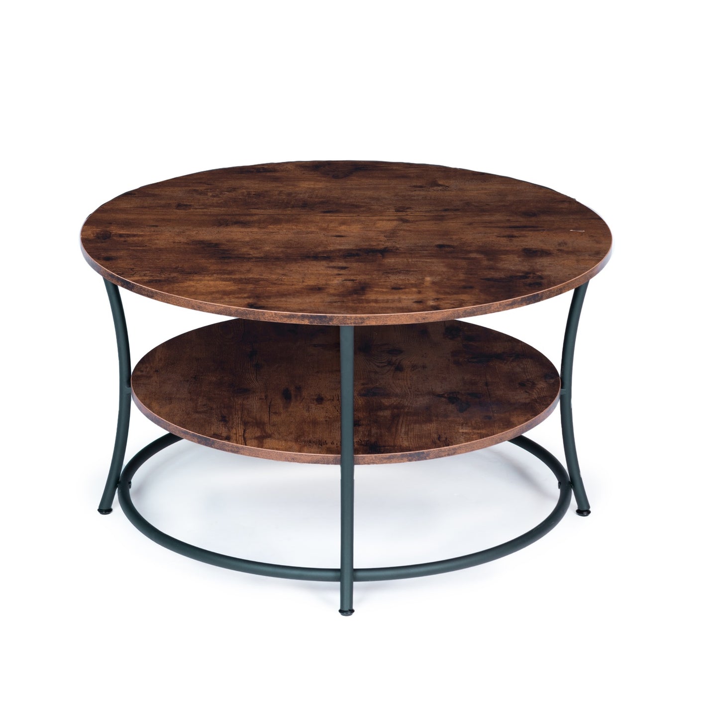 Table, round coffee table, bench, two industrial countertops ModernHome