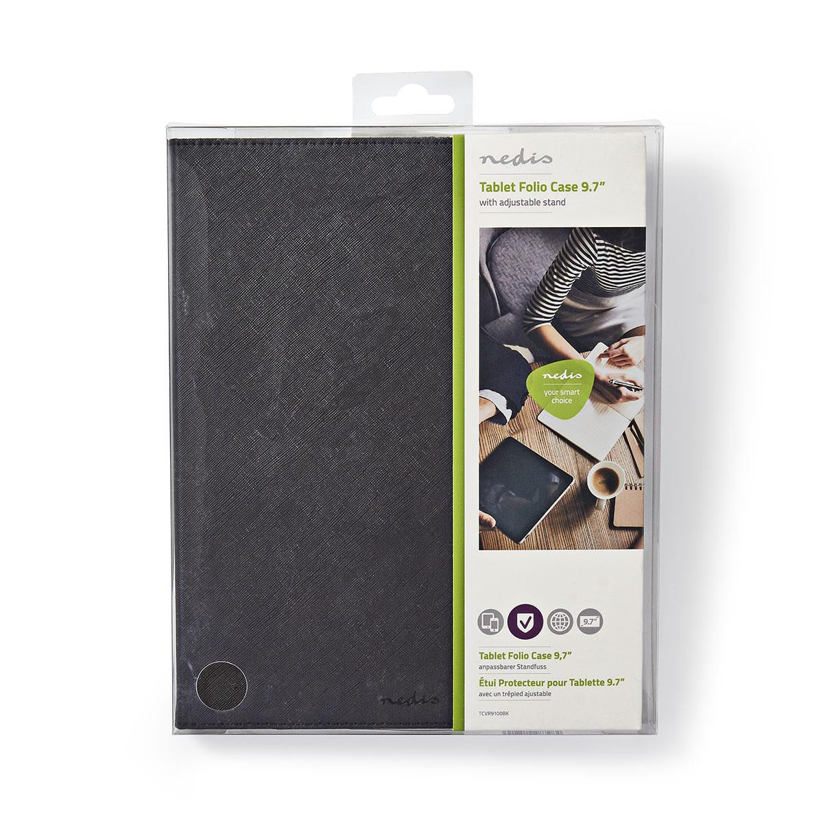 Tablet Folio Case Samsung | 9.7" | Universal | Black | PU