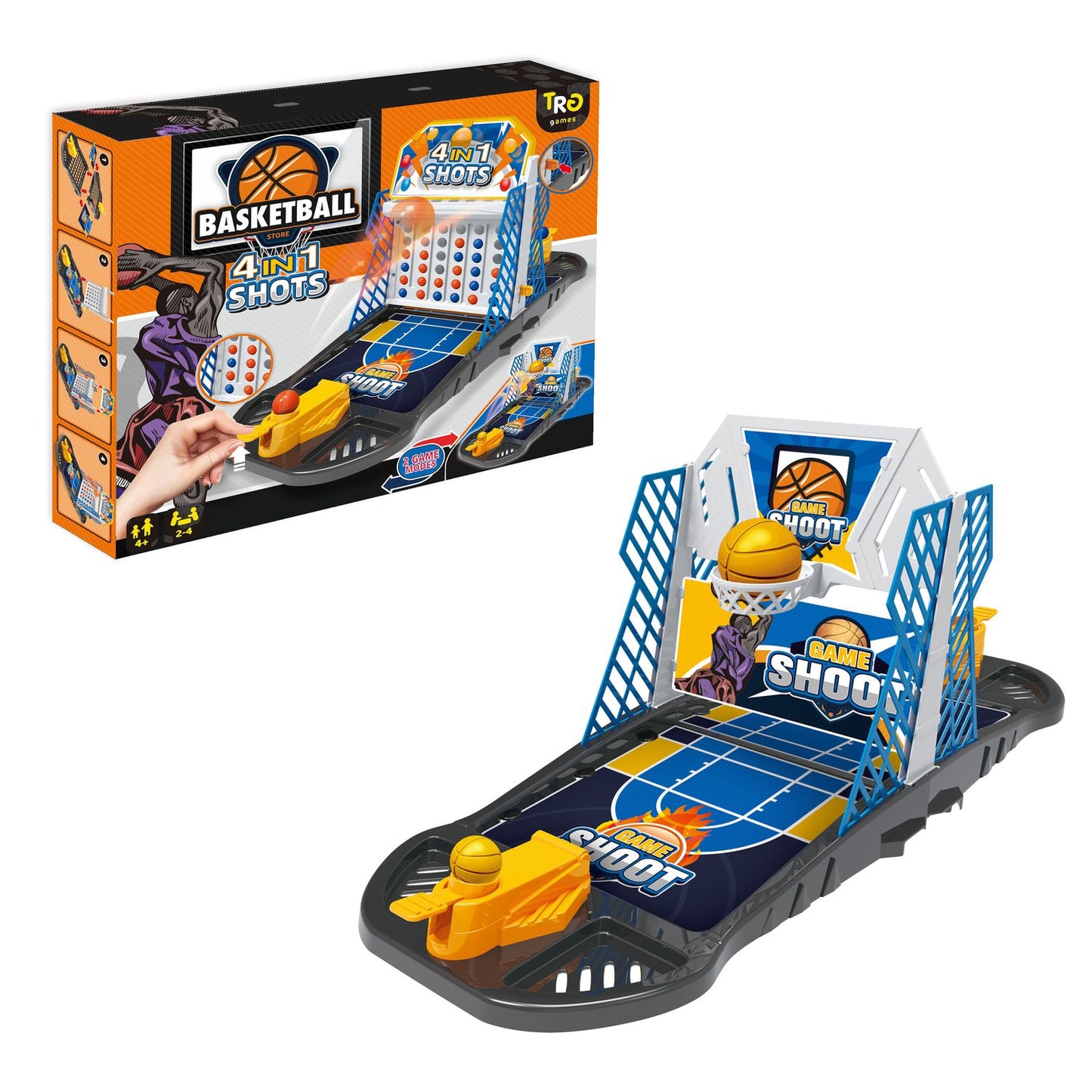 Tabletop Basketball 4 In 1
