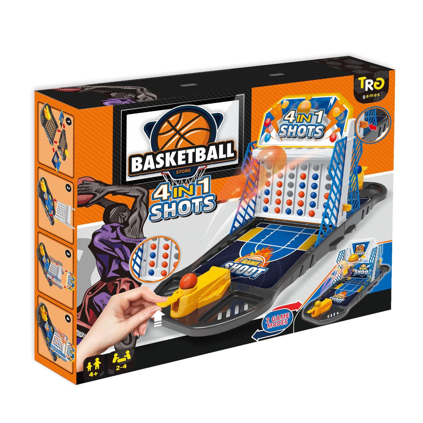 Tabletop Basketball 4 In 1
