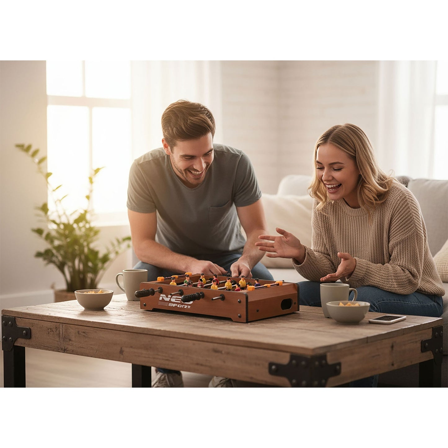 Tabletop Foosball Game for Kids – Portable, Easy Setup