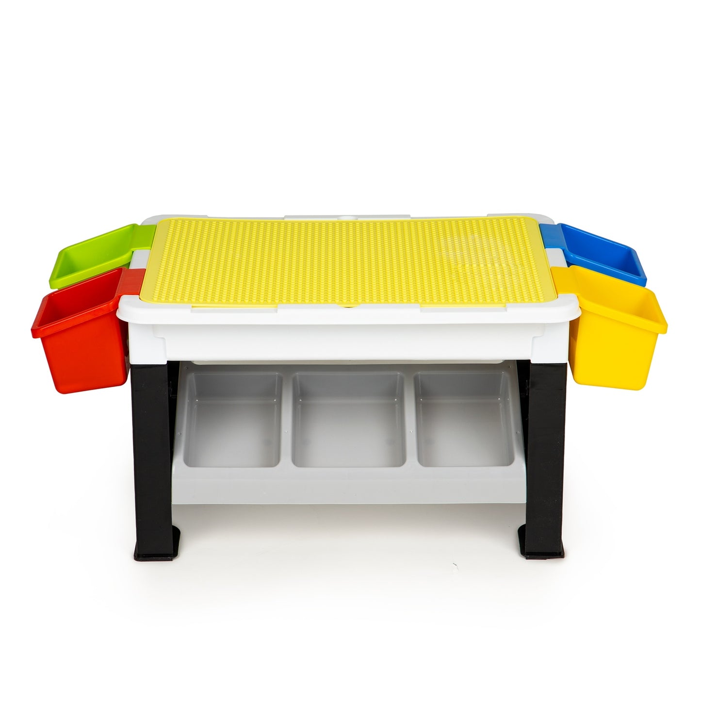 Table to play with stacking blocks for children