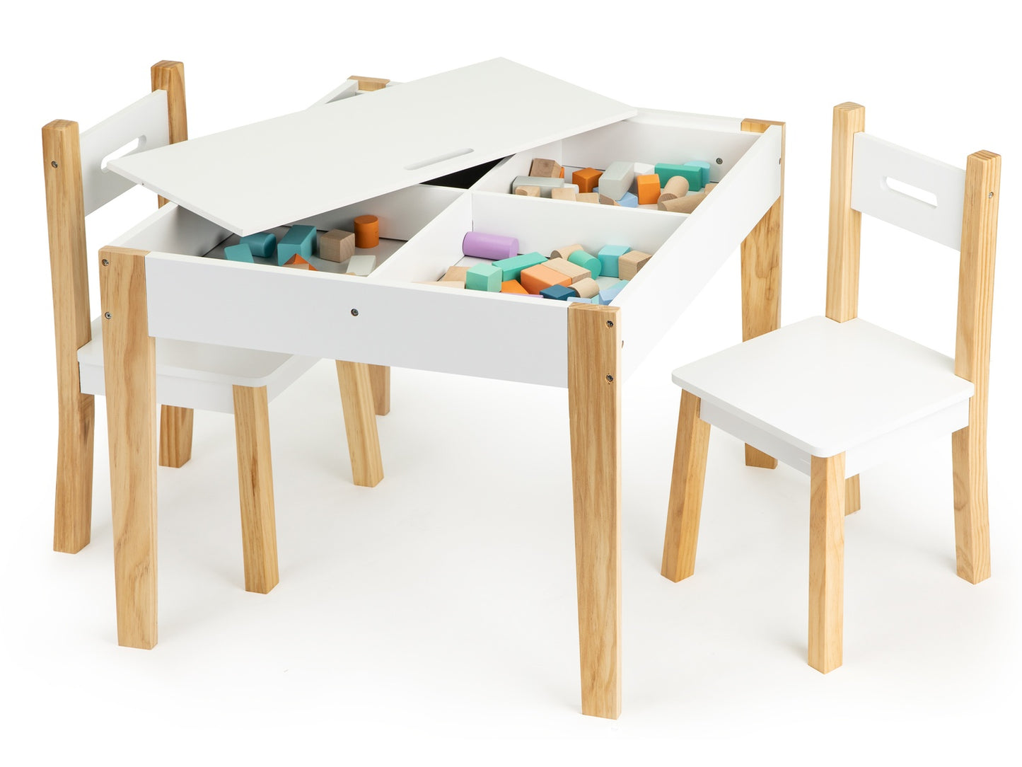 Table with two chairs children's furniture set ECOTOYS