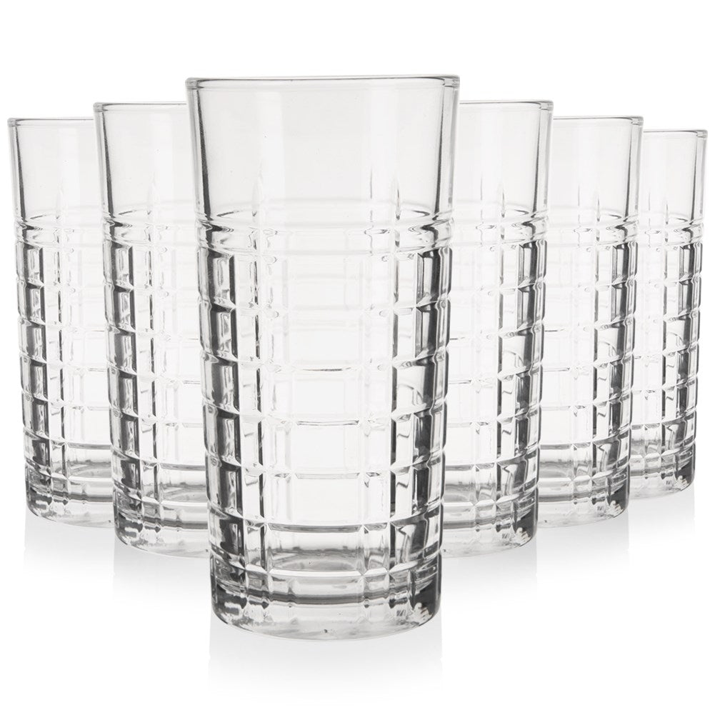 Tall Glasses 330ml - Perfect for All Drinks and Occasions