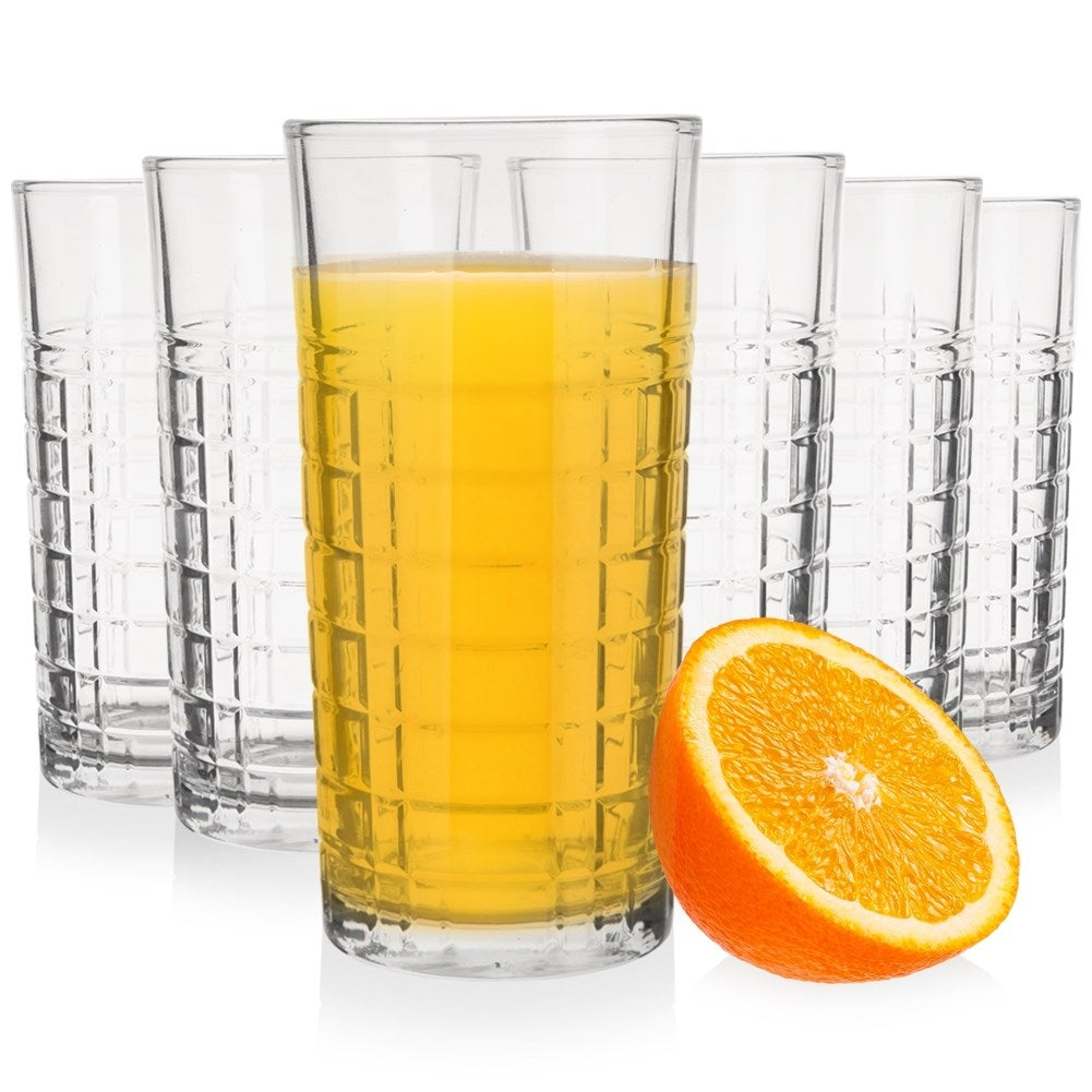 Tall Glasses 330ml - Perfect for All Drinks and Occasions