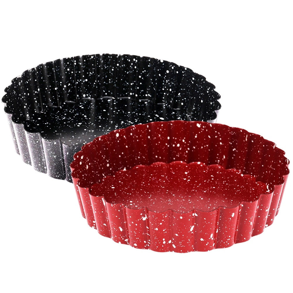 Tart Pans with Removable Bottom, Non-Stick, 12 cm, 2 pcs