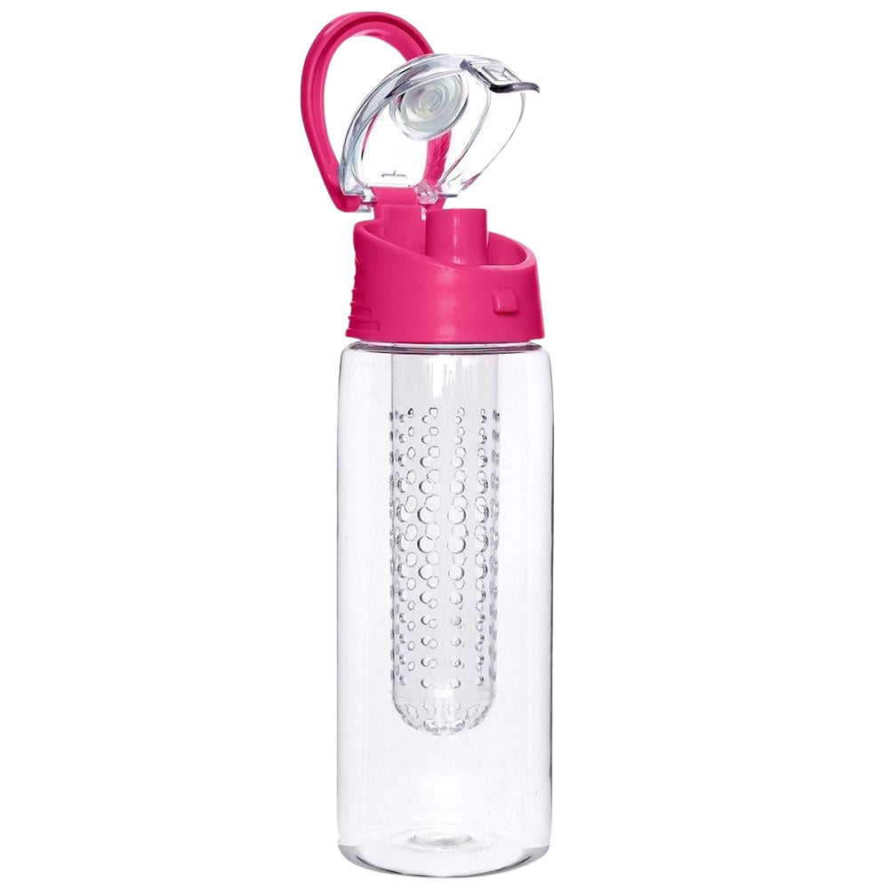Tasty water bottle with fruit insert