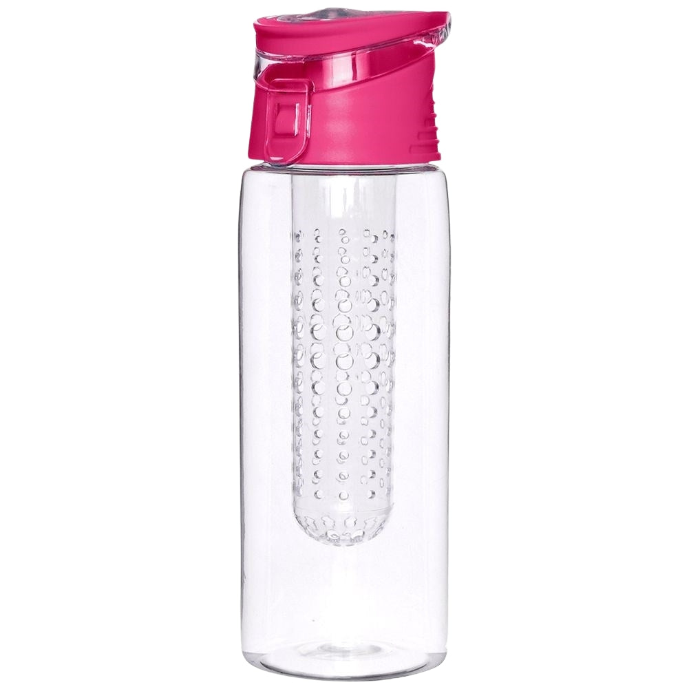 Tasty water bottle with fruit insert