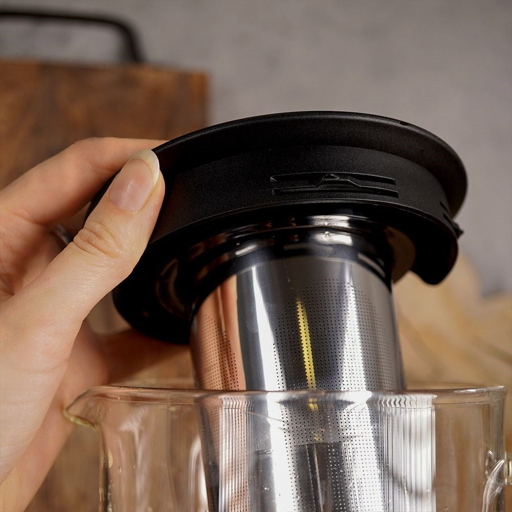 Tea and Coffee Pot with Removable Filter for All Boilers