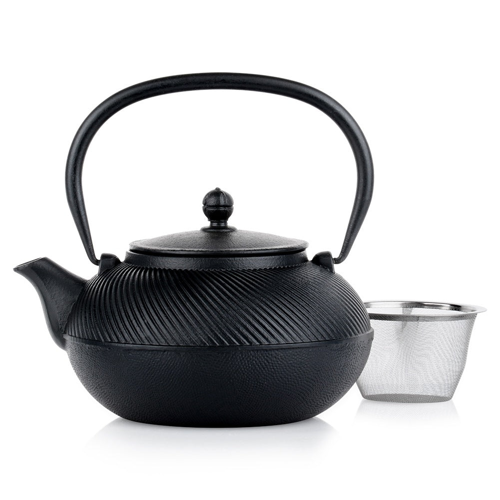 Tea kettle with infuser, cast iron, enameled, CAST LINE, 1 l