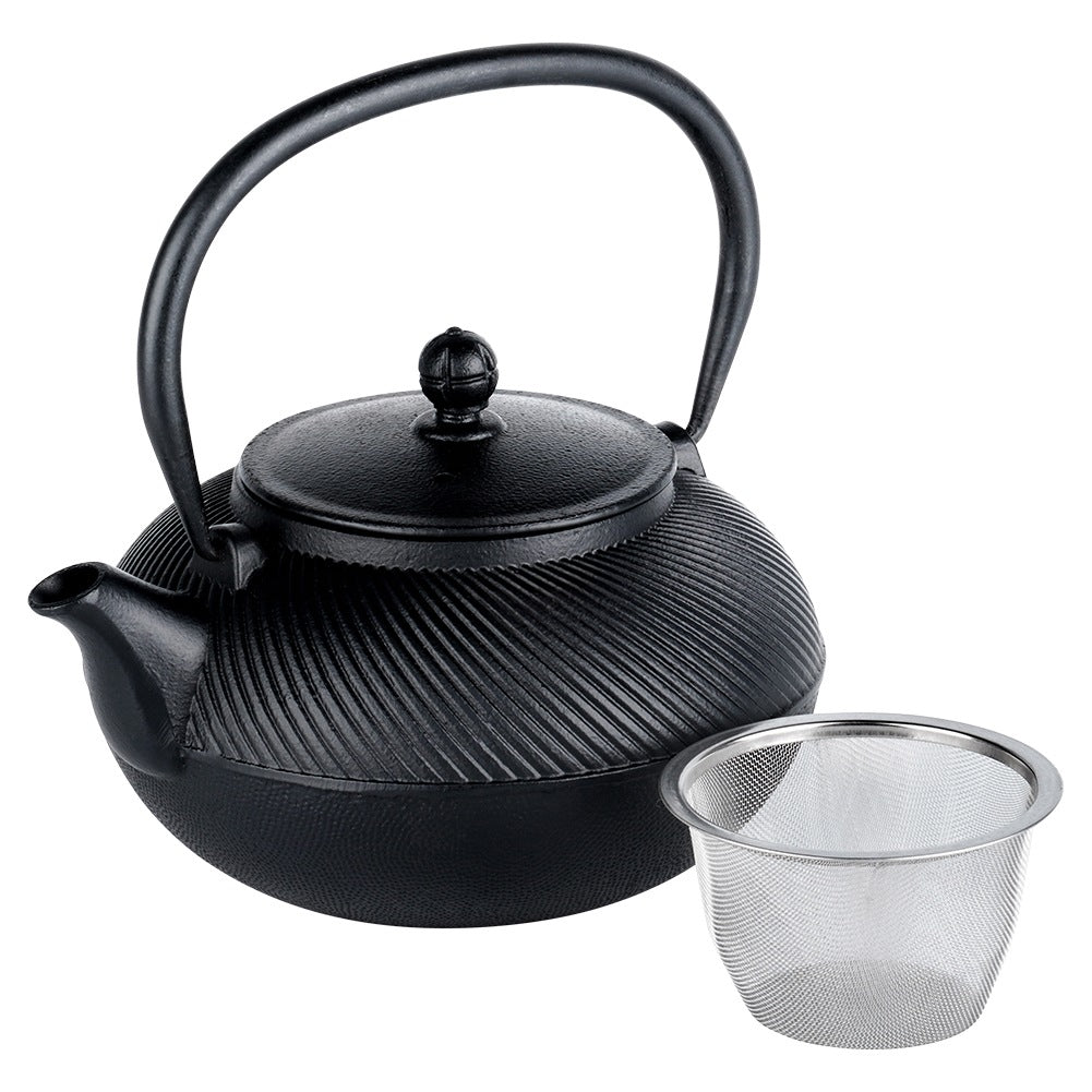 Tea kettle with infuser, cast iron, enameled, CAST LINE, 1 l