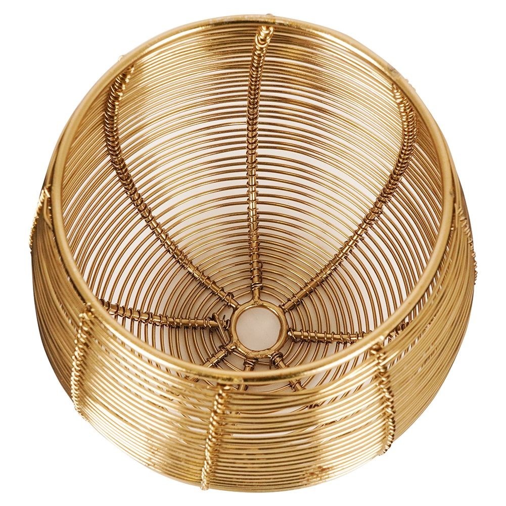 Tealight Light Holder in Gold - Elegant Bowl-shaped Design