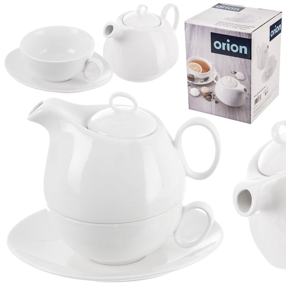 Teapot set in porcelain - Dishwasher and microwave safe