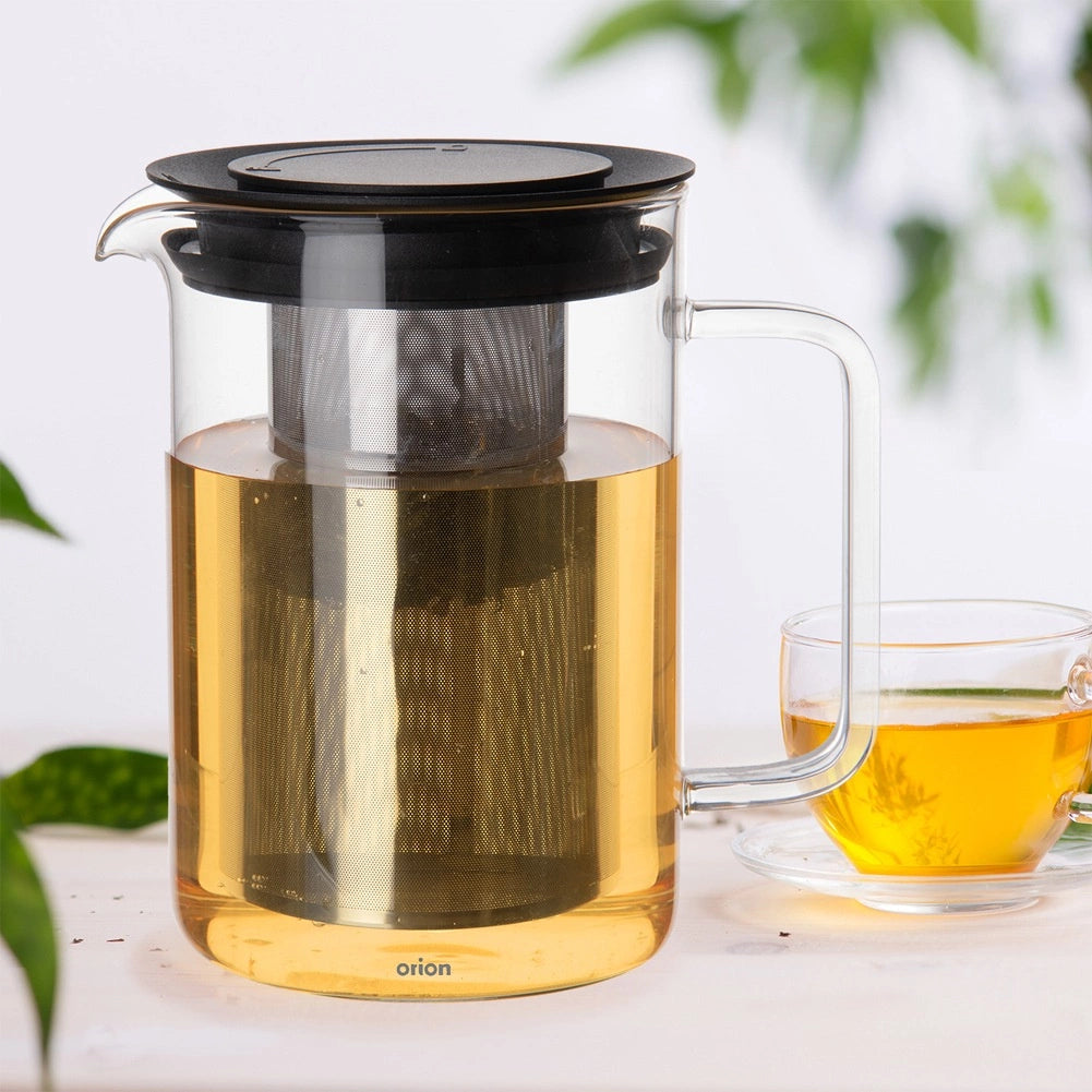 Teapot with Infuser, Borosilicate Glass, 1.55L