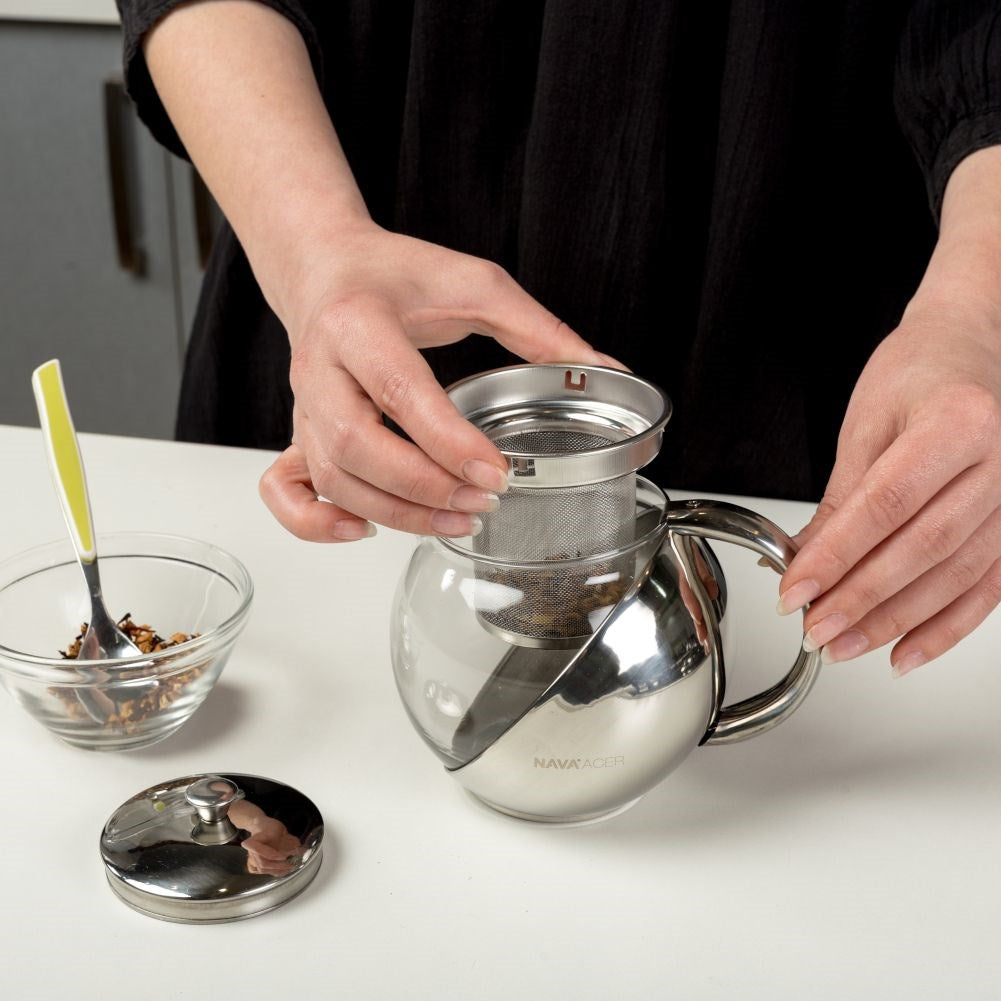 Teapot with heat-resistant glass infuser ACER 1.1 l