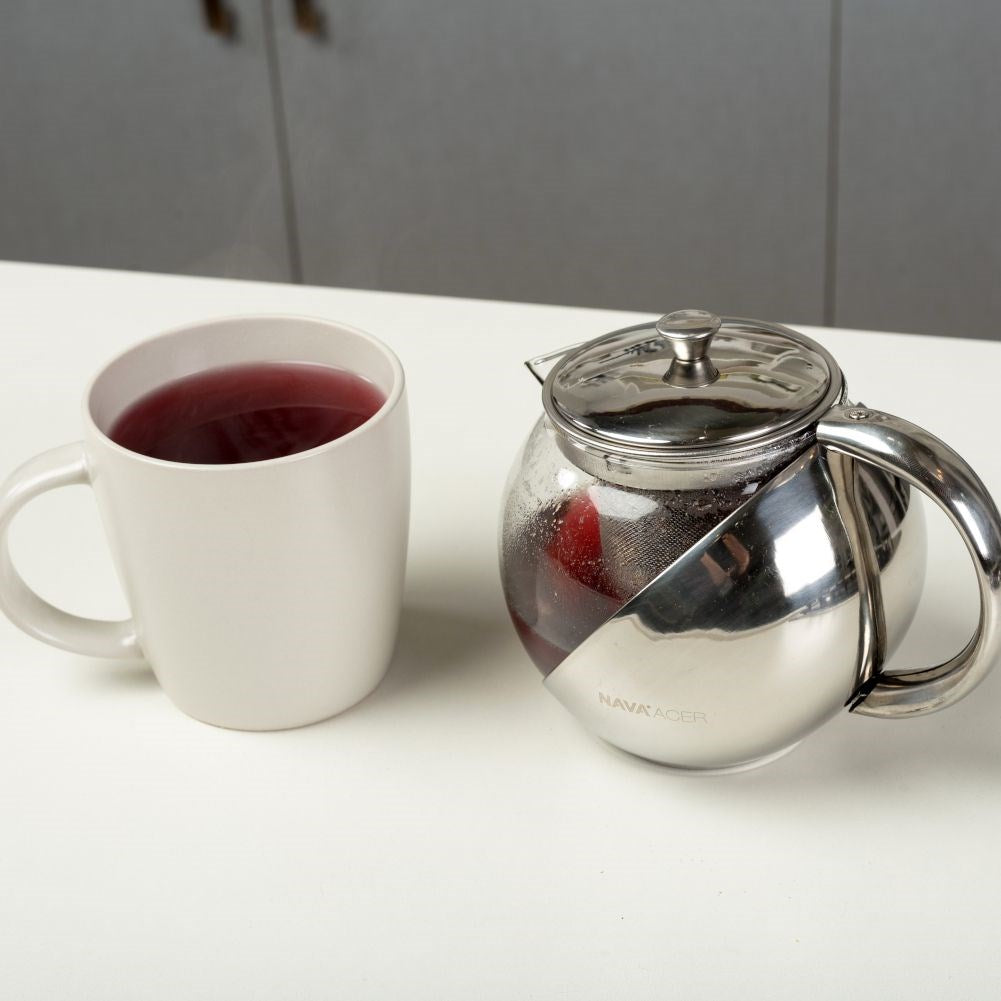 Teapot with heat-resistant glass infuser ACER 1.1 l