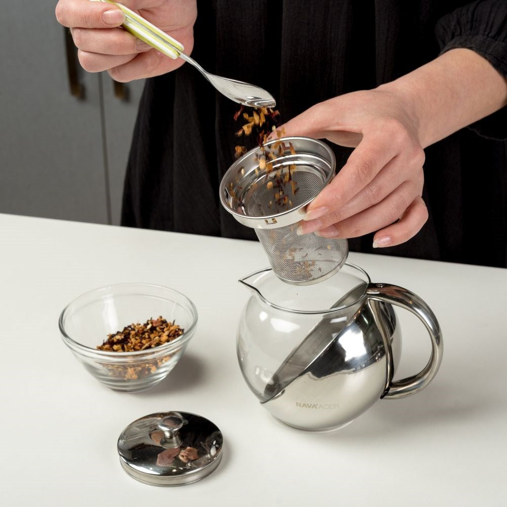 Teapot with heat-resistant glass infuser ACER 1.1 l