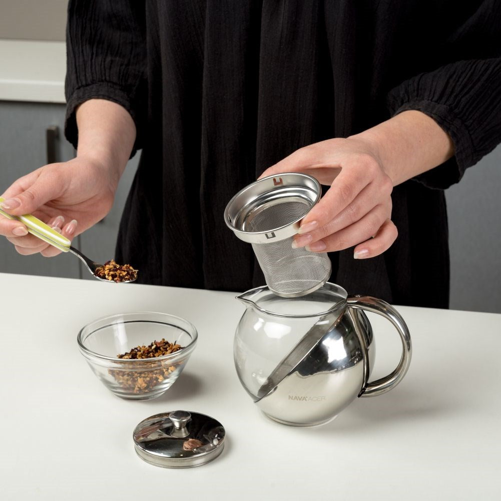 Teapot with heat-resistant glass infuser ACER 1.1 l
