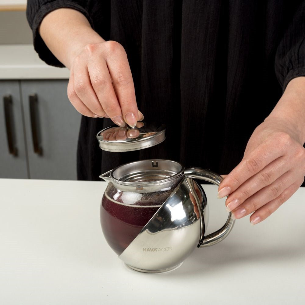 Teapot with heat-resistant glass infuser ACER 1.1 l
