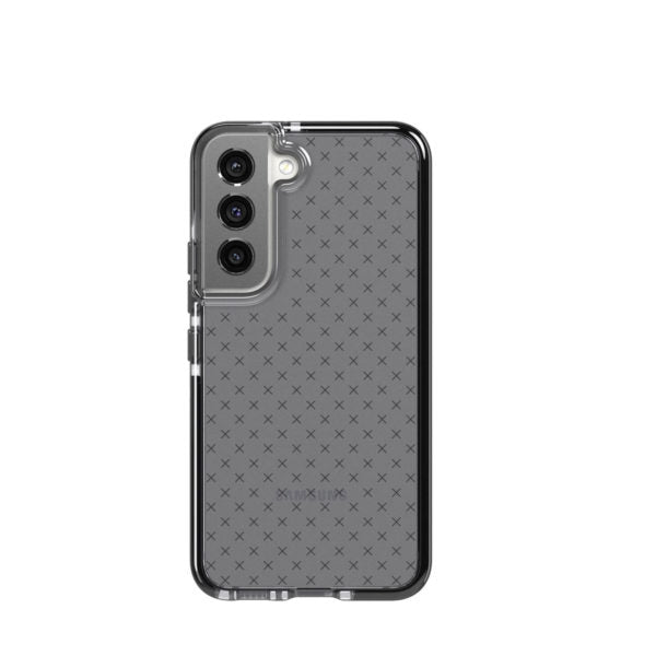 Tech21 Evo Check Cover for Samsung Galaxy S22 Plus 5G - Black