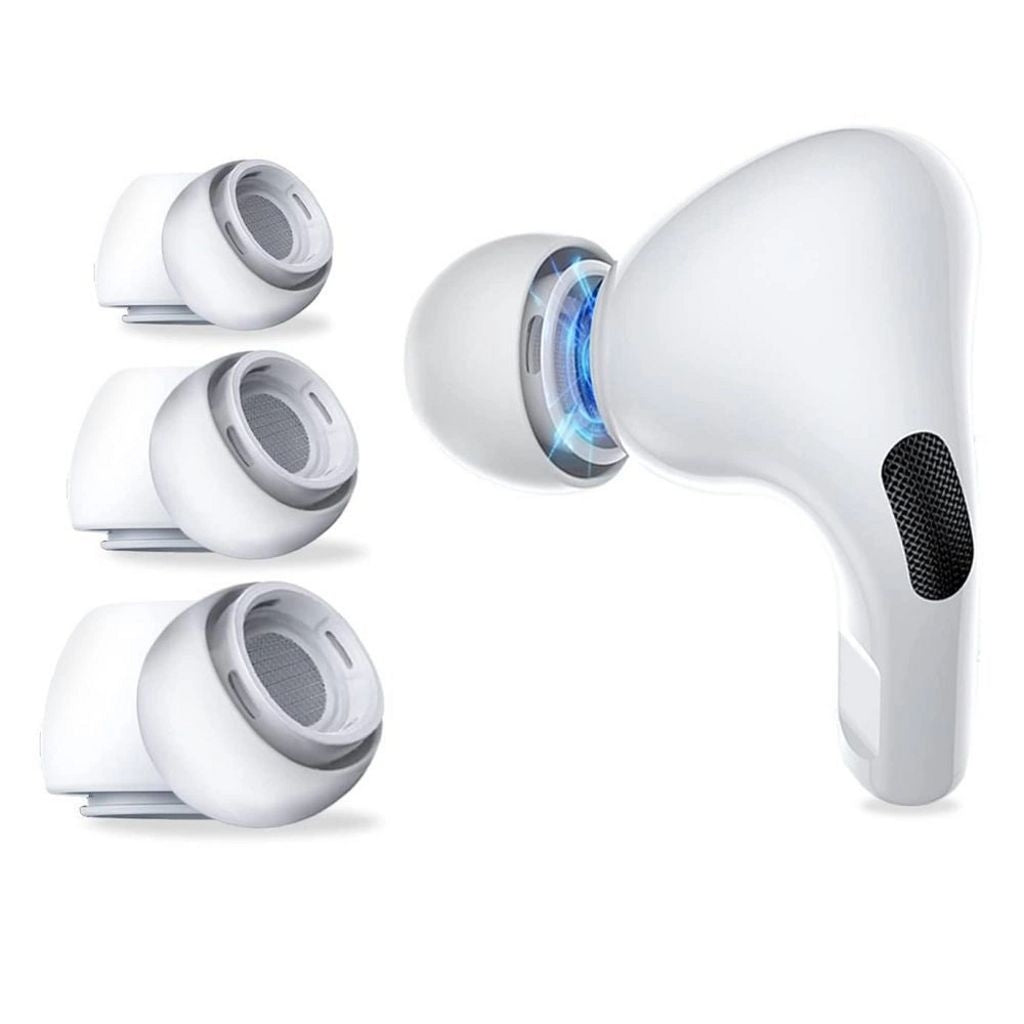 Tech-Protect AirPods Pro / Pro 2 Ear Tips S/M/L, 3-Pack - White