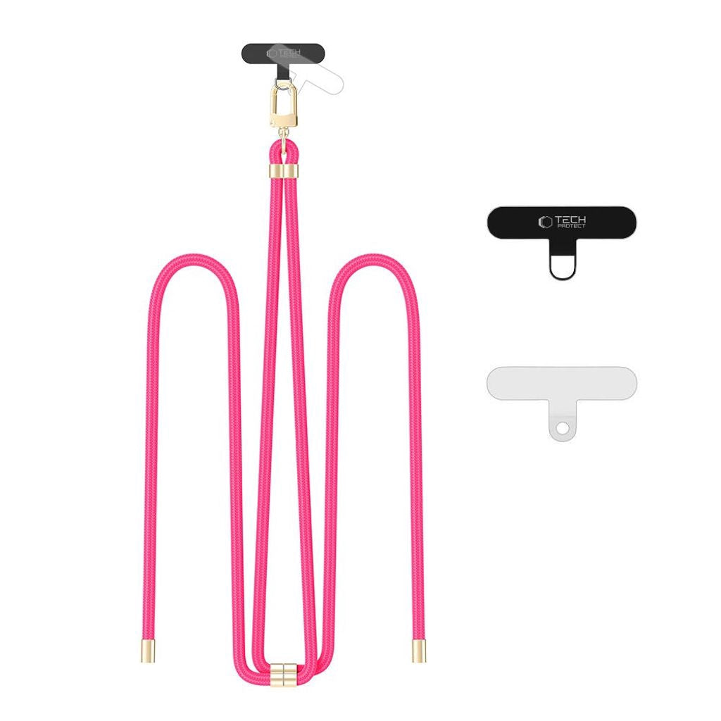 Tech-Protect C7S Justerbar Mobilrem – Rosa/Guld