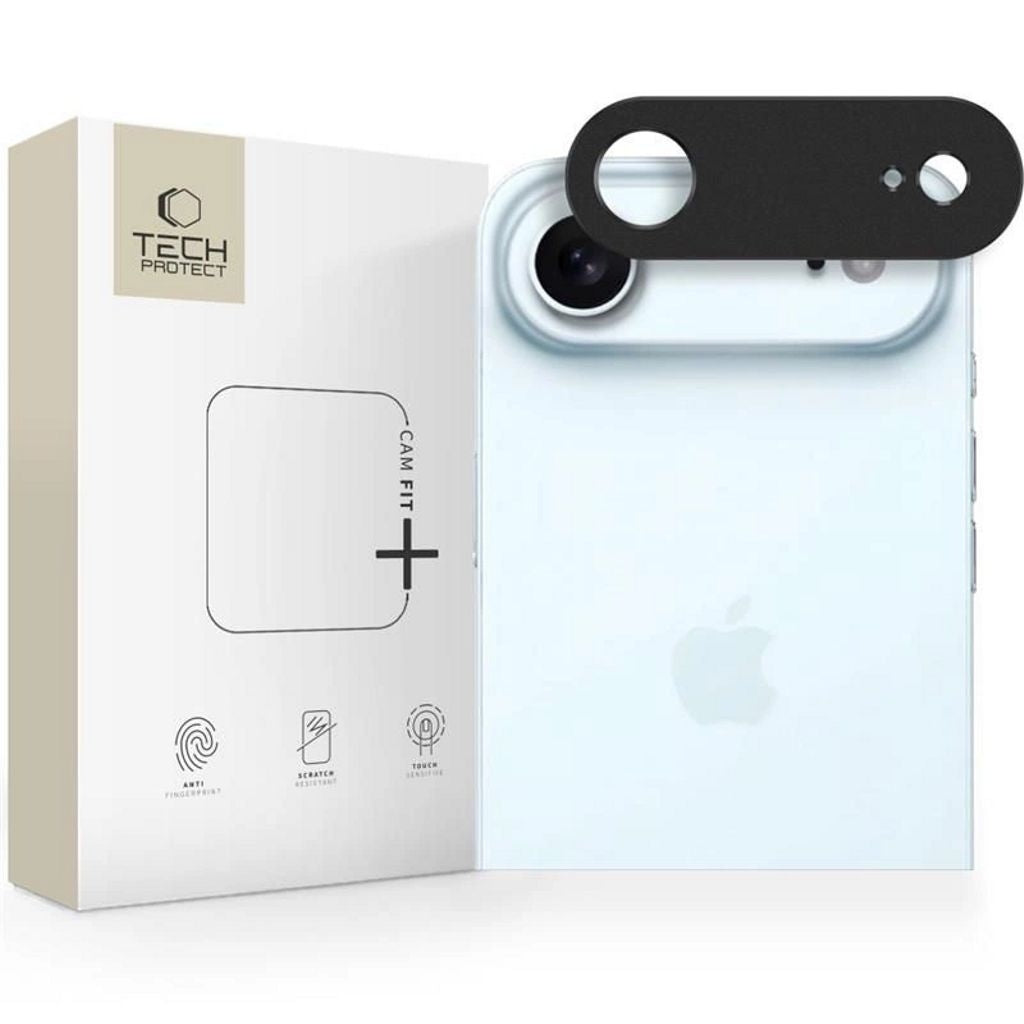 Tech-Protect Camalloy Fit+ Lens Protector for iPhone Air - Black