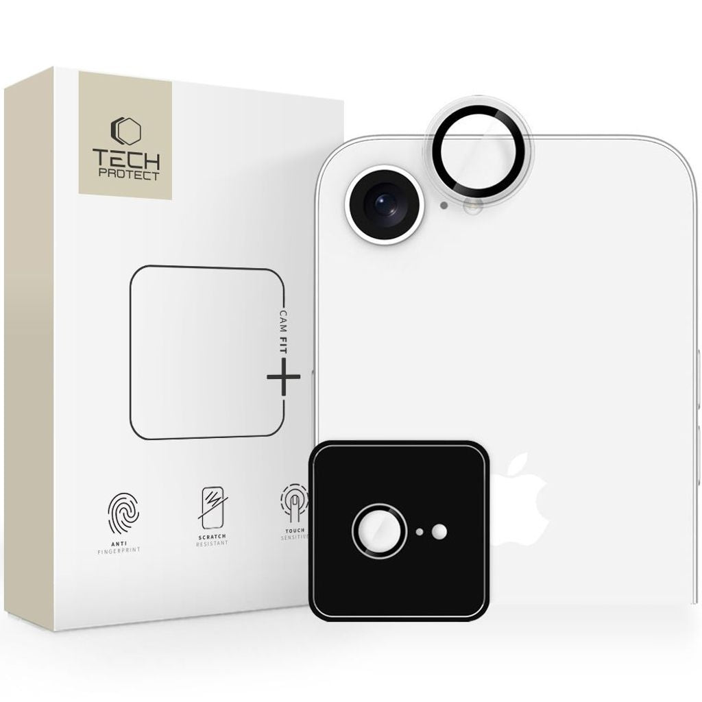 Tech-Protect Camring Fit+ Linsskydd För iPhone 16E - Transparent