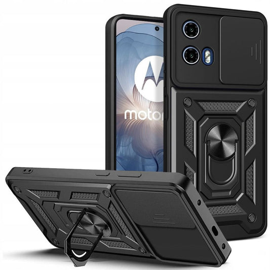 Tech-Protect Camshield Pro-skal till Motorola Moto G24 / G24 Power / G04 - Svart