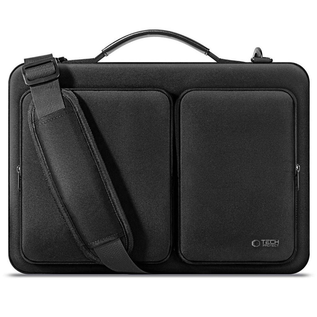 Tech-Protect Defender Laptopväska 15-16" – Svart