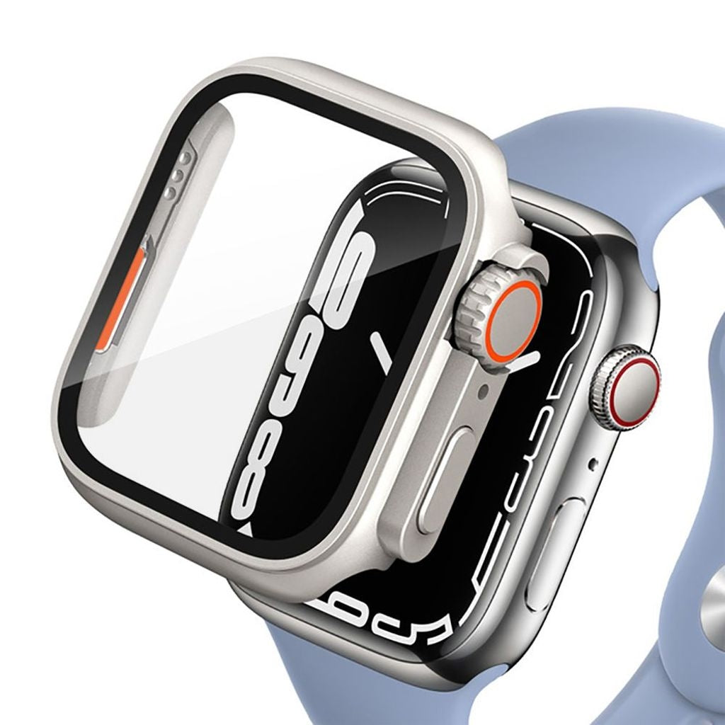 Tech-Protect Defense360-skal för Apple Watch 7/8/9 (45 mm) - Silver