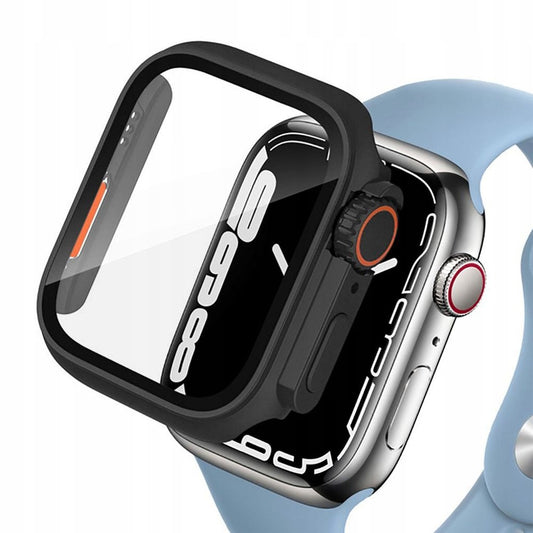 Tech-Protect Defense360-skal för Apple Watch 7/8/9 (45 mm) - svart