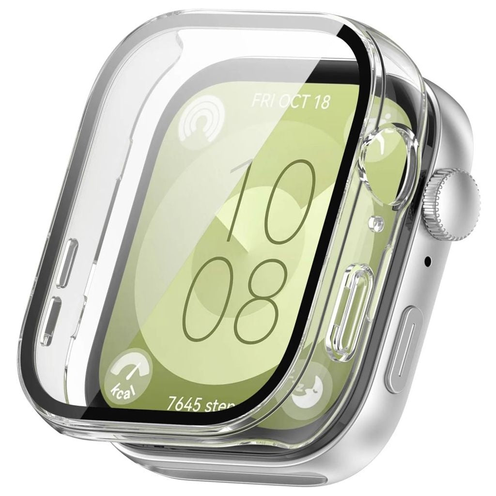 Tech-Protect Defense360-skal för Huawei Watch Fit 3 - Genomskinlig