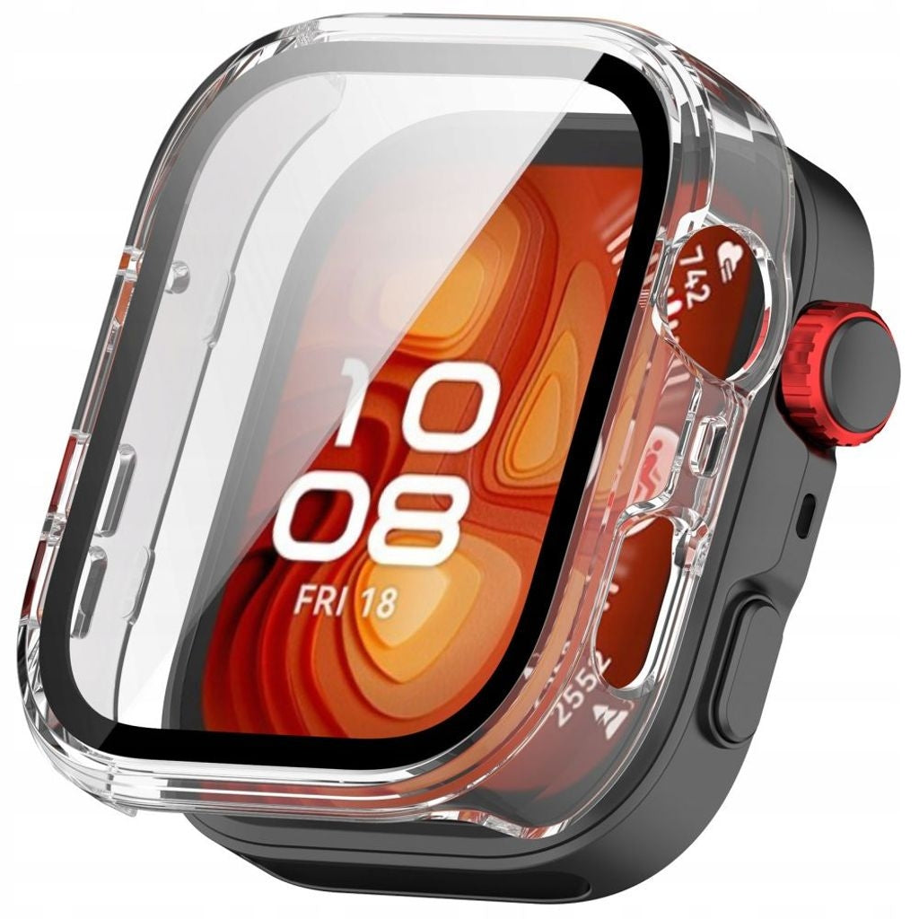 Tech-Protect Defense-skal för Huawei Watch Fit 4 Pro - Transparent