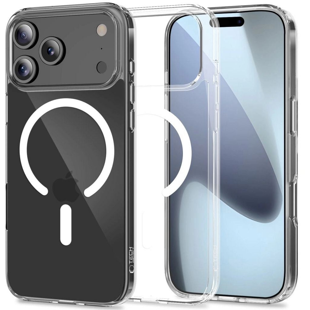 Tech-Protect FlexAir Hybrid MagSafe Case for iPhone 17 Pro - Clear