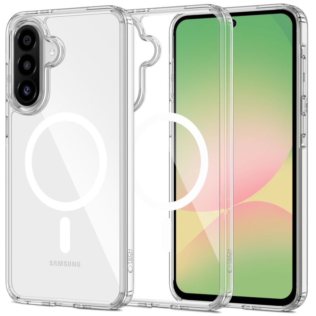 Tech-Protect Flexair Hybrid Magsafe-skal för Samsung Galaxy A36 5G - Transparent