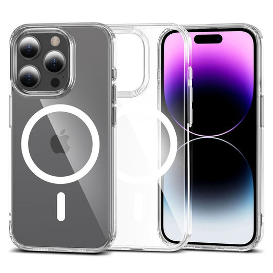 Tech-Protect Flexair Hybrid Magsafe-skal till iPhone 15 Pro Max - Transparent