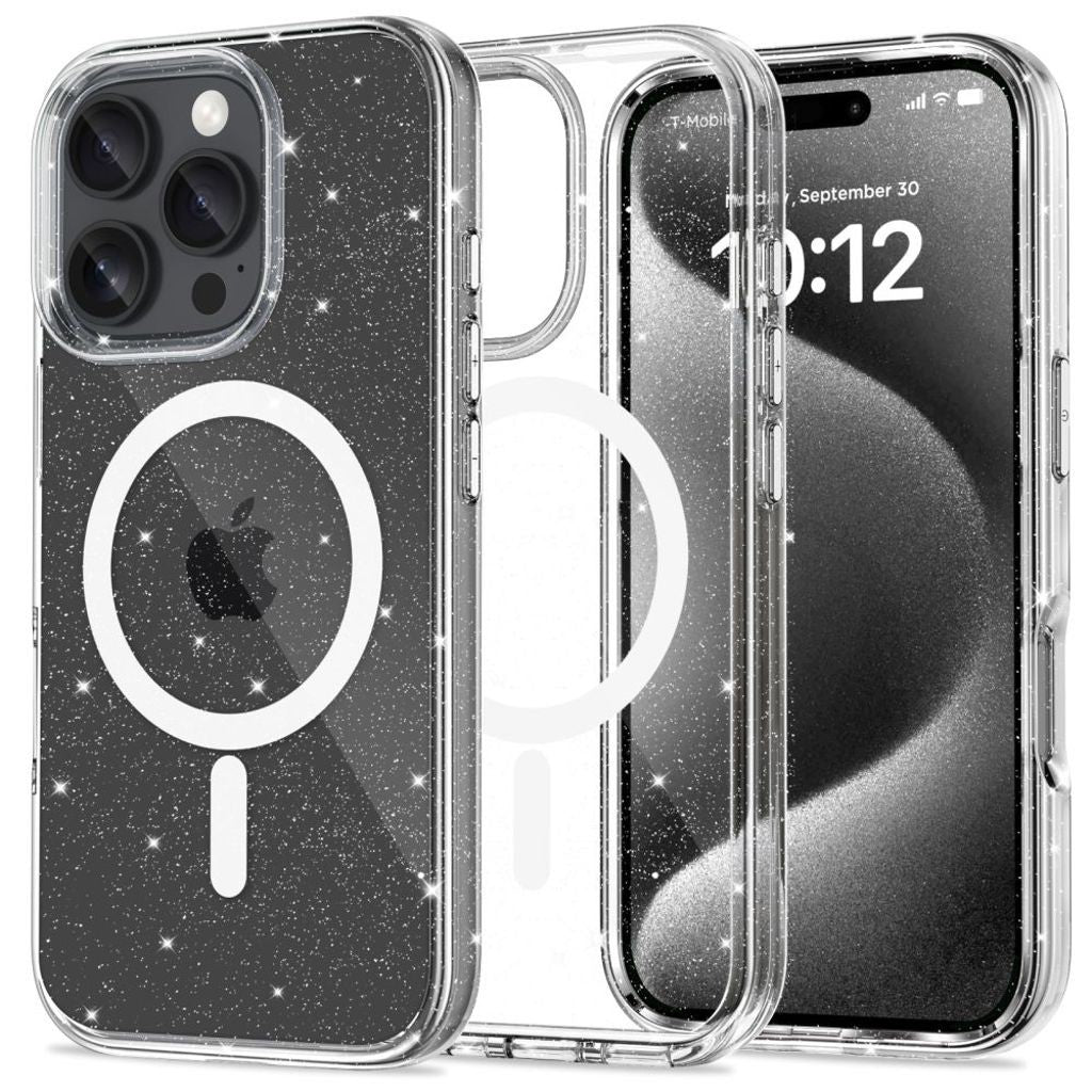 Tech-Protect Flexair Hybrid Magsafe-skal till iPhone 16 Pro - Transparent