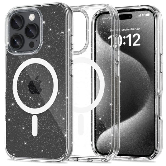 Tech-Protect Flexair Hybrid Magsafe-skal till iPhone 16 Pro - Transparent