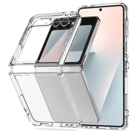 Tech-Protect Flexair Hybridskal För Samsung Galaxy Z Flip 6/7 Fe - Genomskinlig