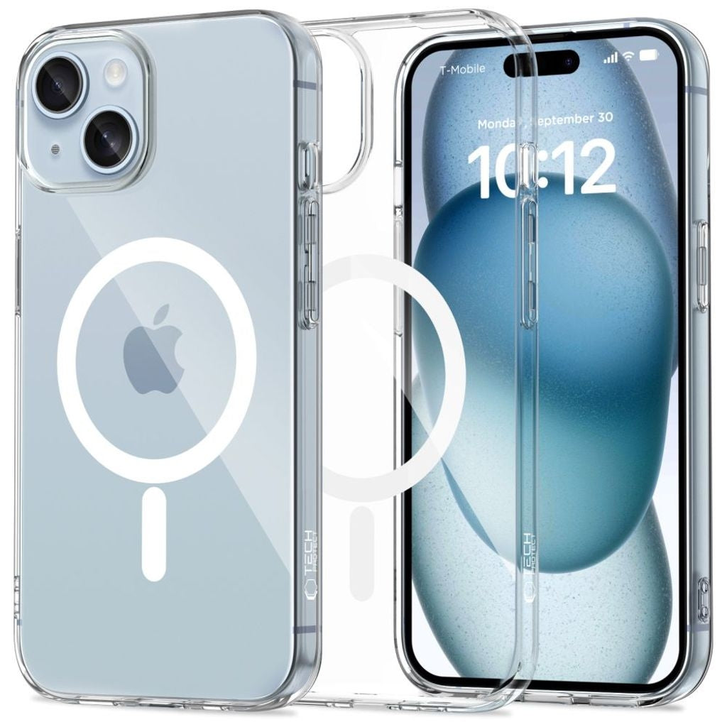 Tech-Protect Flexair Magsafe-skal för iPhone 15 - Transparent