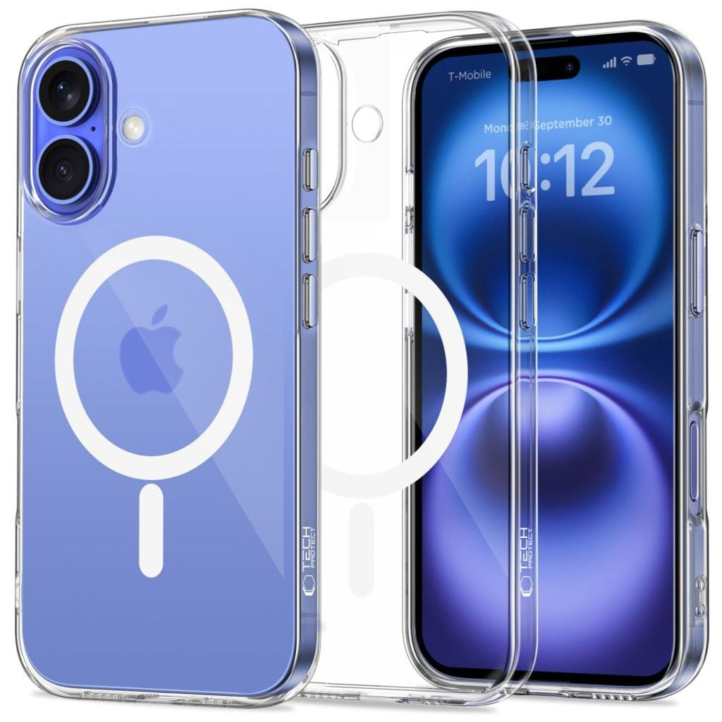 Tech-Protect Flexair Magsafe-skal för iPhone 16 - Transparent