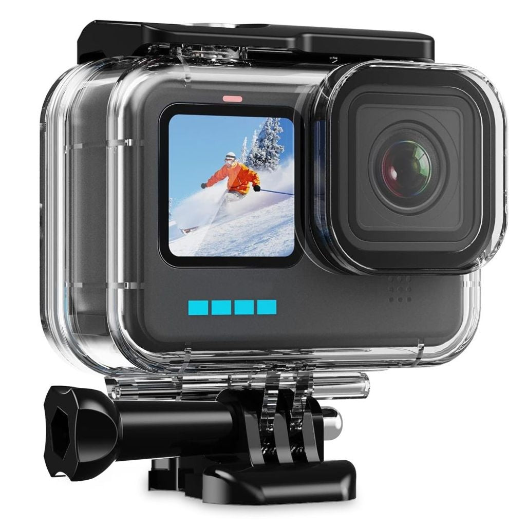 Tech-Protect Ga200 Vattentätt Fodral För GoPro Hero 9 / 10 / 11 / 12 – Genomskinligt