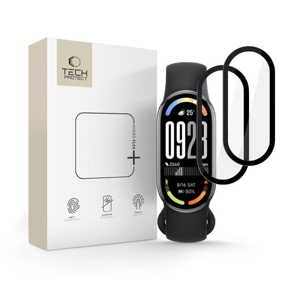 Tech-Protect Glass Flex+ 2-pack Xiaomi Smart Band 10/10 NFC Skärmskydd