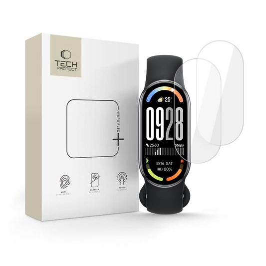 Tech-Protect Gydro Flex+ 2-pack Xiaomi Smart Band 8/9/10/NFC Skärmskydd