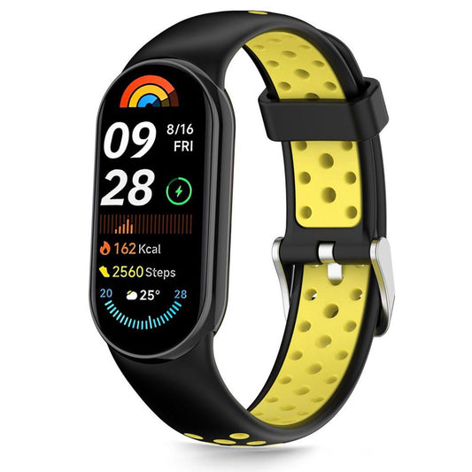 Tech-Protect Iconband Air Klockarmband Xiaomi Smartband 8/9/10/NFC Svart/Gul