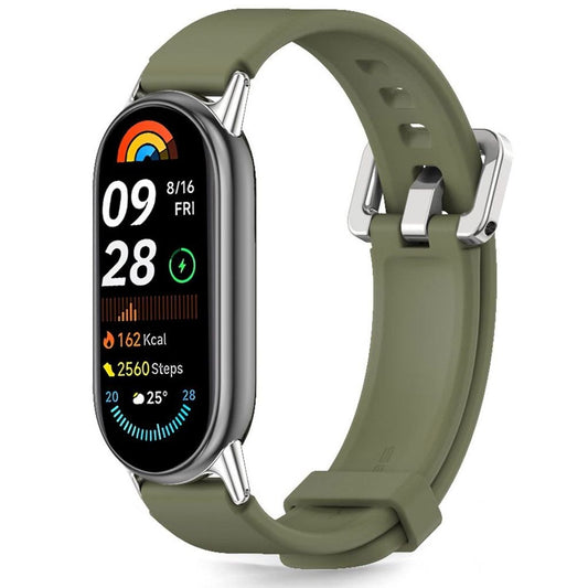 Tech-Protect Iconband Klassisk Klockarmband Xiaomi Smartband 8/9/10/NFC - Grön