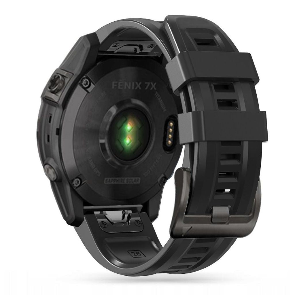 Tech-Protect Iconband Klockarmband För Garmin Fenix 5/6/6 Pro/7 - Svart